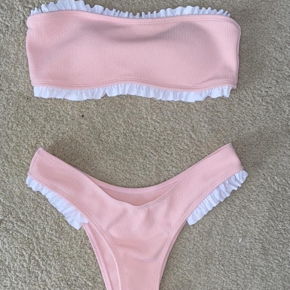 Pink bikini